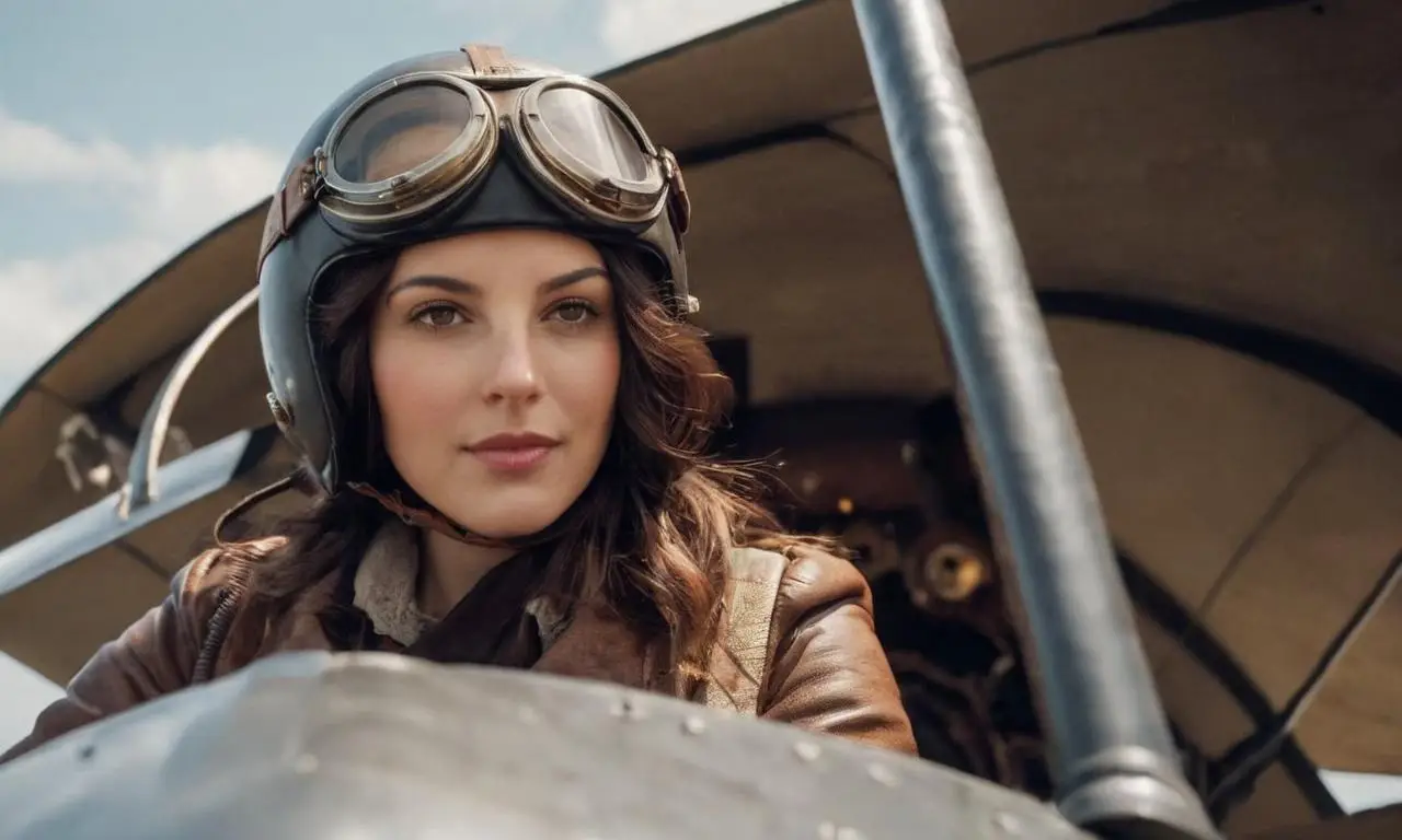 The Pioneering Aviator: First Woman to Fly a Plane